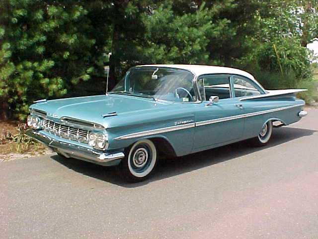 Photo of Ken & Judy Skalla 1959 Belair